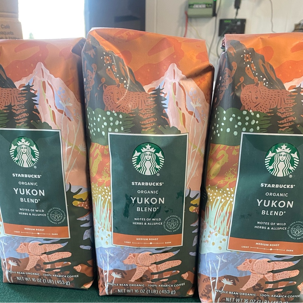 Hole bean organic 💯arabica cofee 🌿3-16 onz bag